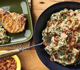 Kale & Bacon Mashed Potatoes image