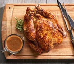 Classic Roasted Chicken with Pan Gravy image