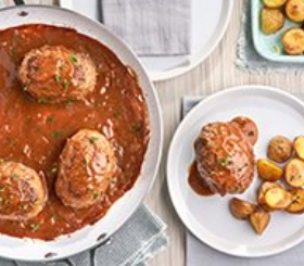 Skillet Mushroom Meatloaf image