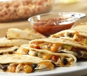 Chicken & Black Bean Quesadillas image