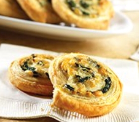 Spinach-Cheese Swirls image