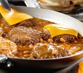 Bacon Horseradish Burgers image