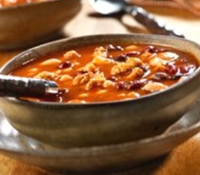 Mediterranean Bean and Sausage Soup image