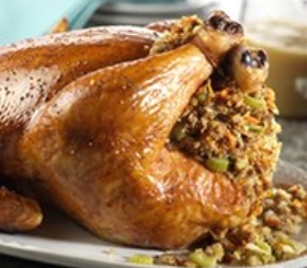 Roasted Chicken with Stuffing & Gravy image