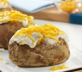 Cheesy Mushroom Potato Topper image