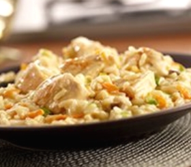 Simple Creamy Chicken Risotto image