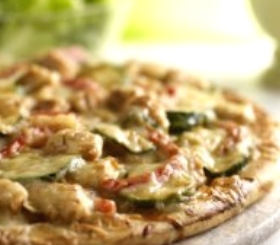 Pan Roasted Chicken & Vegetable Pizza image