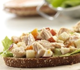 Apple & Chicken Sandwiches image