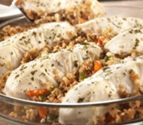 Fish Stuffing Bake image