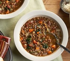 Savory Lentil Soup image