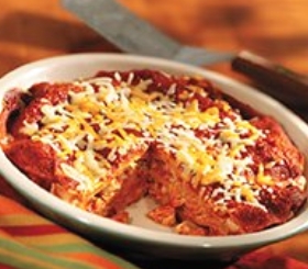 Chicken & Tortilla Enchilada Bake image
