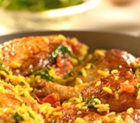 Jollof Chicken & Rice image