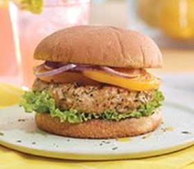 Zesty Turkey Burgers image