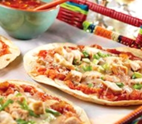 Chicken Picante Pizzas image