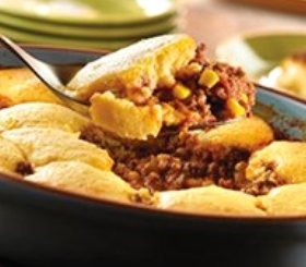 Easy Taco Tamale Pie image