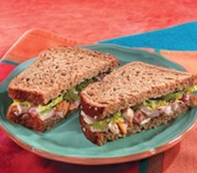 Salsa Chicken Olé Sandwiches image