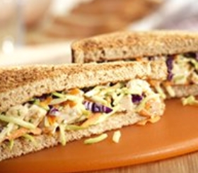 Asian Chicken Salad Sandwiches image