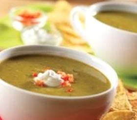 Festive Guacamole Soup image