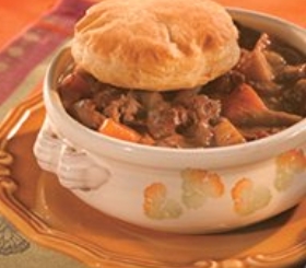 Pastry-Topped Beef Stew image