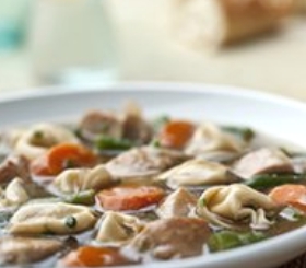 Chicken & Tortellini Stew image