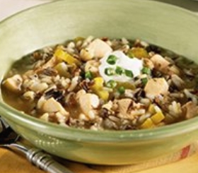 Slow-Simmered Chicken Rice Soup image