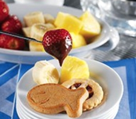 Chocolate and Coconut Cream Fondue image