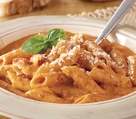 Penne with Creamy Vodka Sauce image