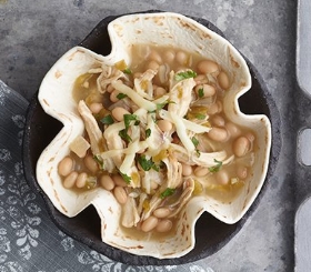 Spicy Verde Chicken & Bean Chili image