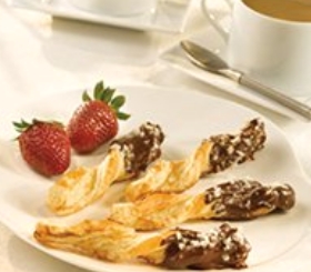 Chocolate-Dipped Spiced Twists image