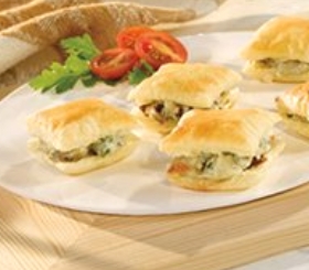 Gorgonzola & Walnut Napoleon Bites image