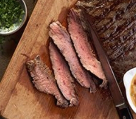Steak with Chipotle Cheese Sauce image