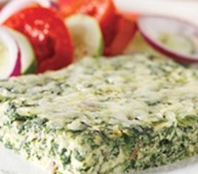 Spinach and Mushroom Frittata image