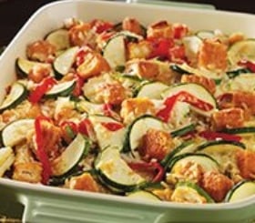 Zucchini, Chicken & Rice Casserole image