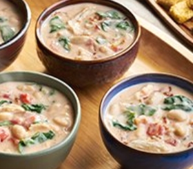 Creamy Tuscan Chicken Soup image