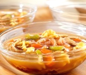 Roasted Chicken with Caramelized Onions Soup image