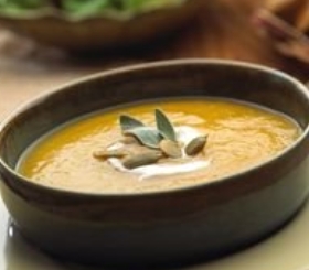 Butternut Squash Soup with Sage image